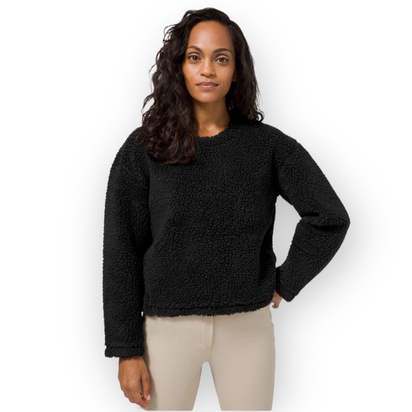 NWT Lululemon Wool Whenever Crew in Black Size 4 - Picture 3 of 10